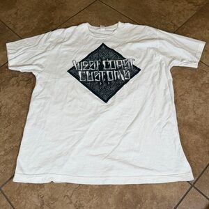 West Coast Customs Car Shop White Graphic Tee